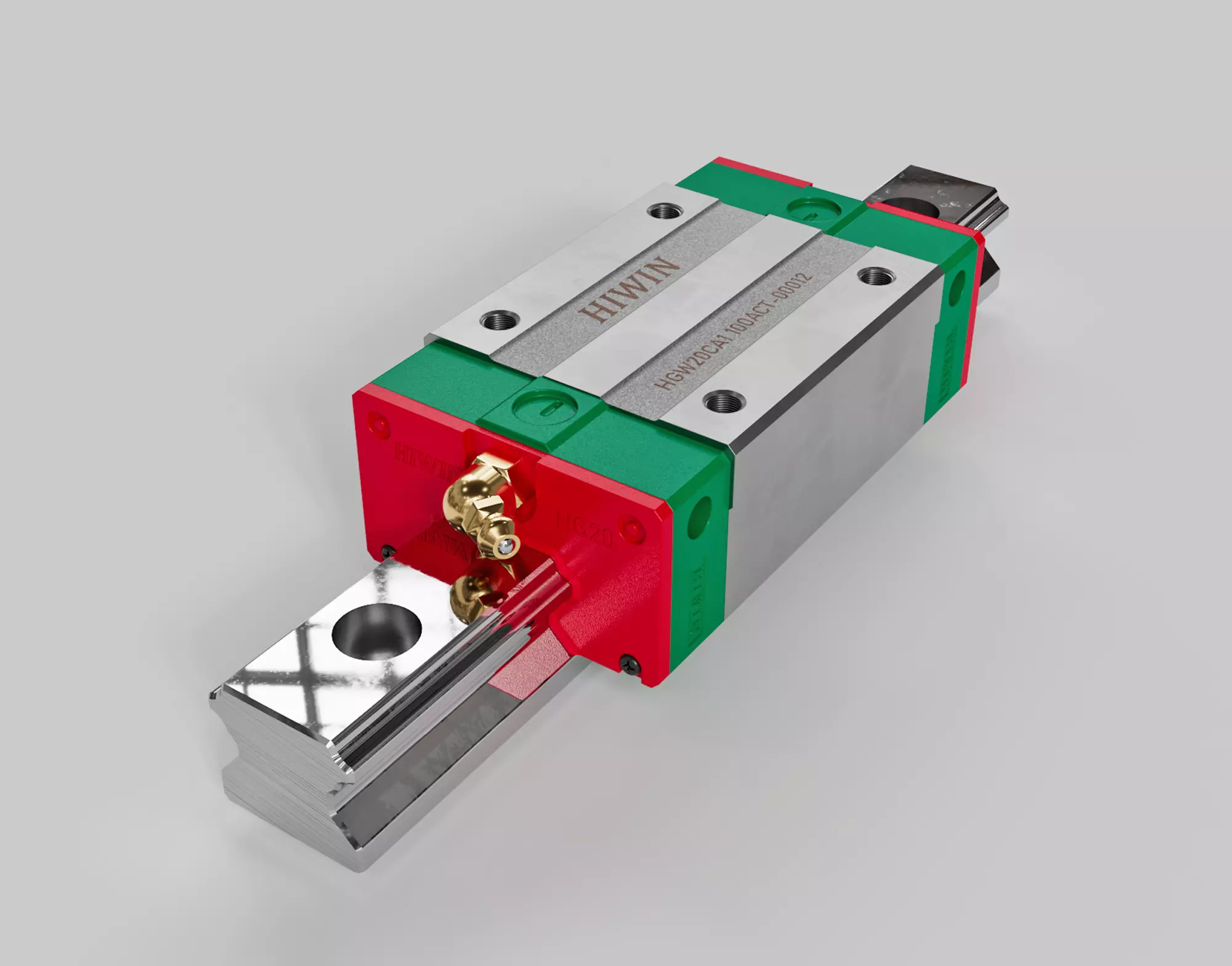 linear guide 3D model_0