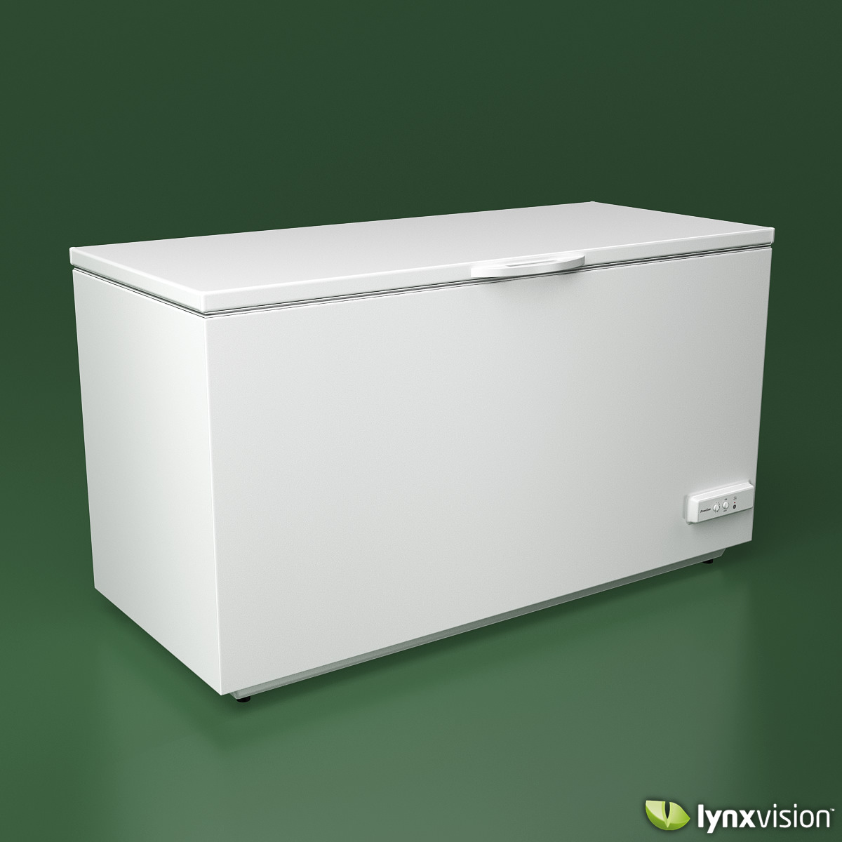 Electrolux Chest Freezer 3D model_1