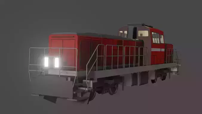 DD200 Locomotive model without interior