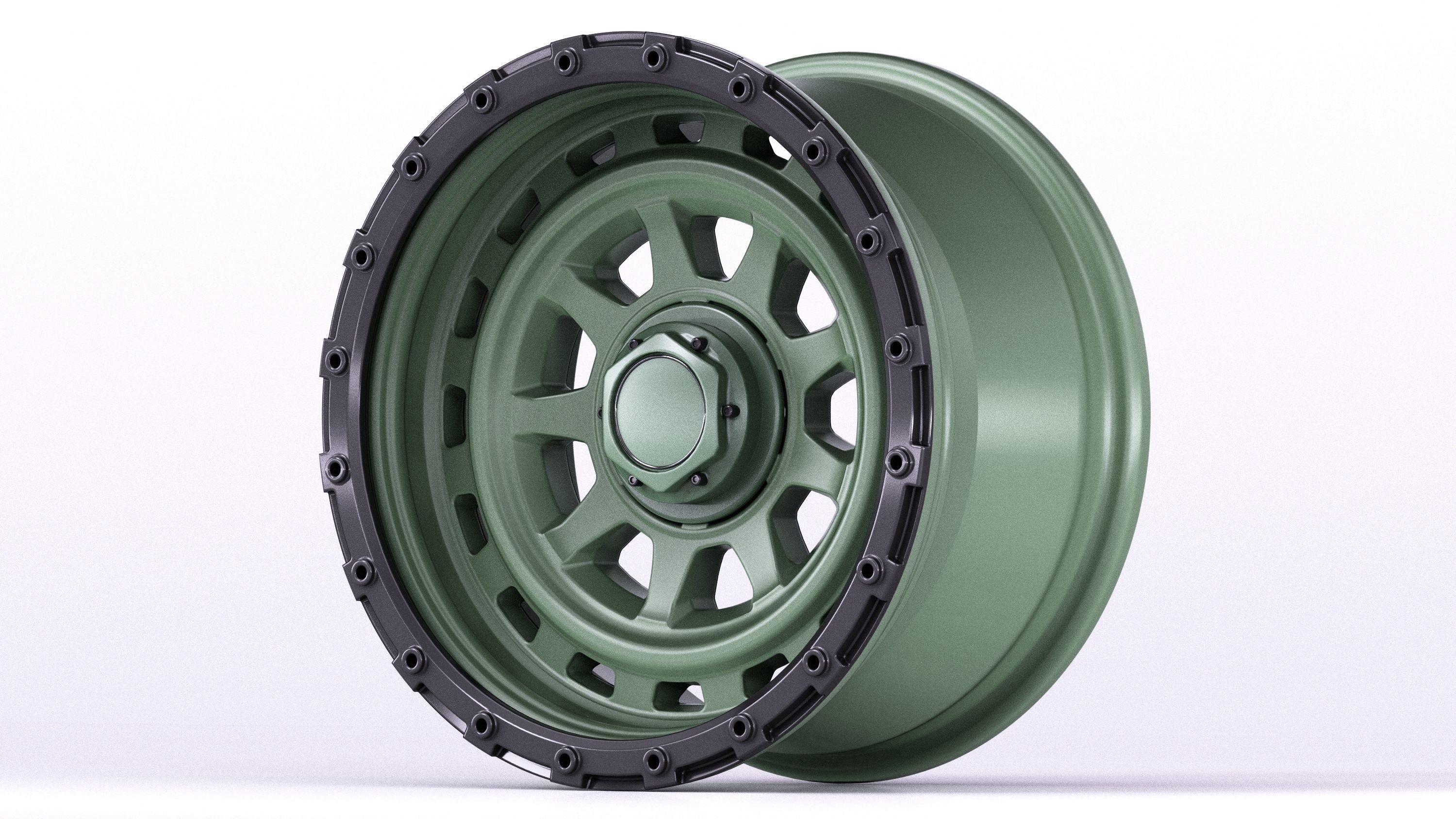Tank Wheels M1 3D model_2