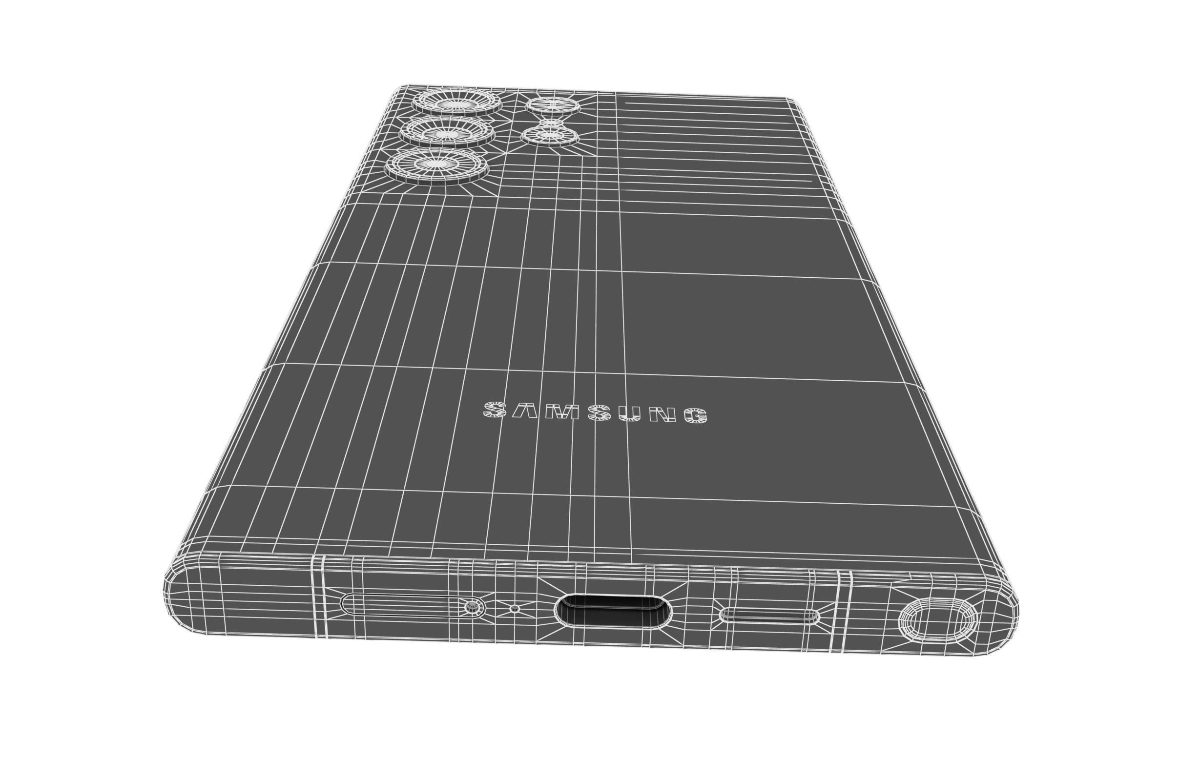 Samsung Galaxy S24 Ultra Titanium Black Crystal 3D model_25