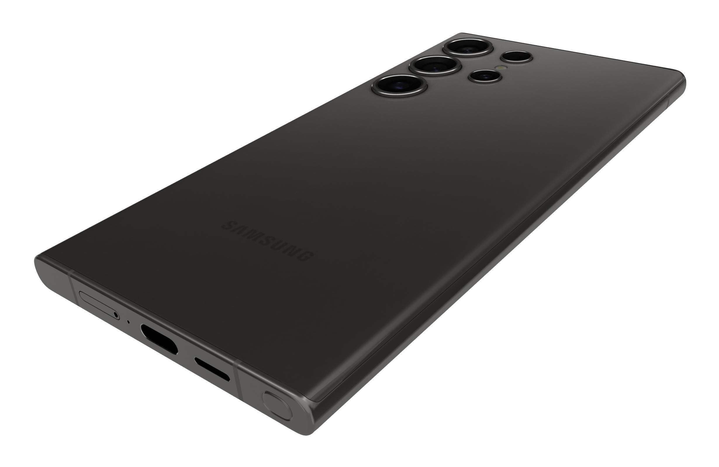 Samsung Galaxy S24 Ultra Titanium Black Crystal 3D model_12