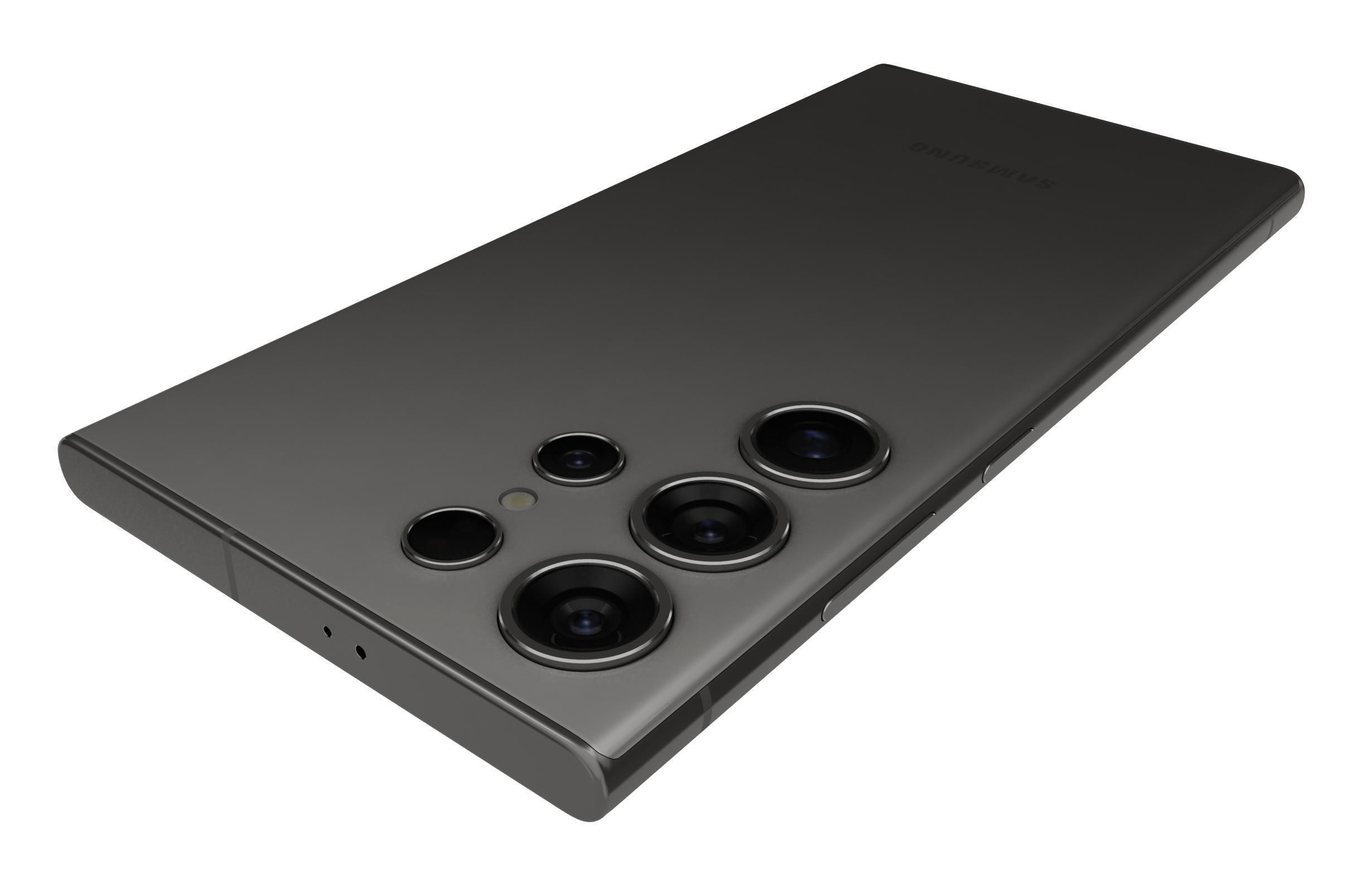 Samsung Galaxy S24 Ultra Titanium Black Crystal 3D model_13