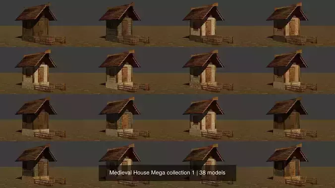 Medieval House Mega collection 1