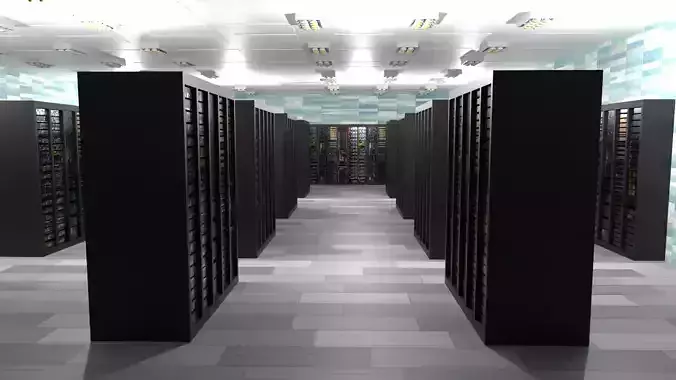 Data Communication Server Room