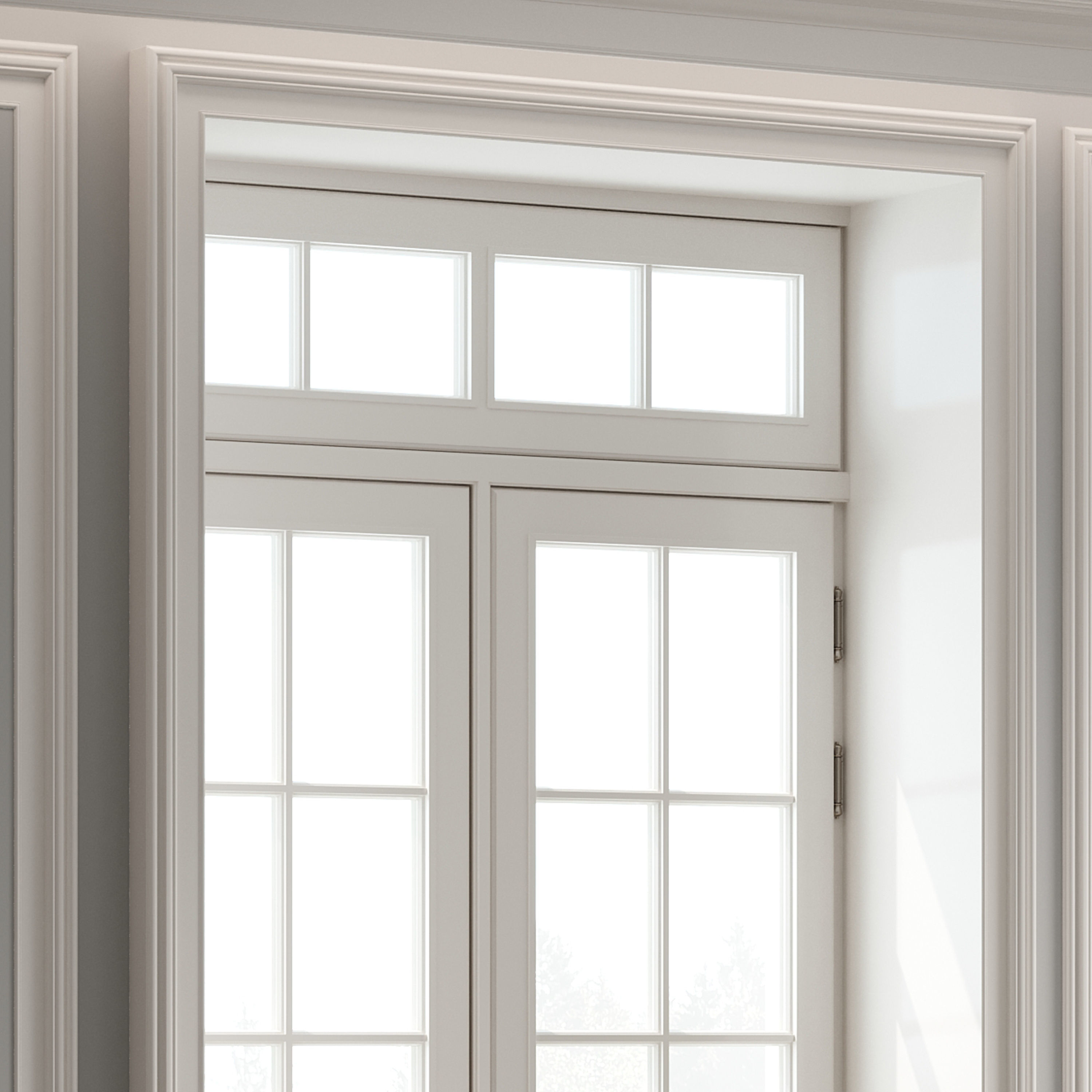 Classic door 3 3D model_3