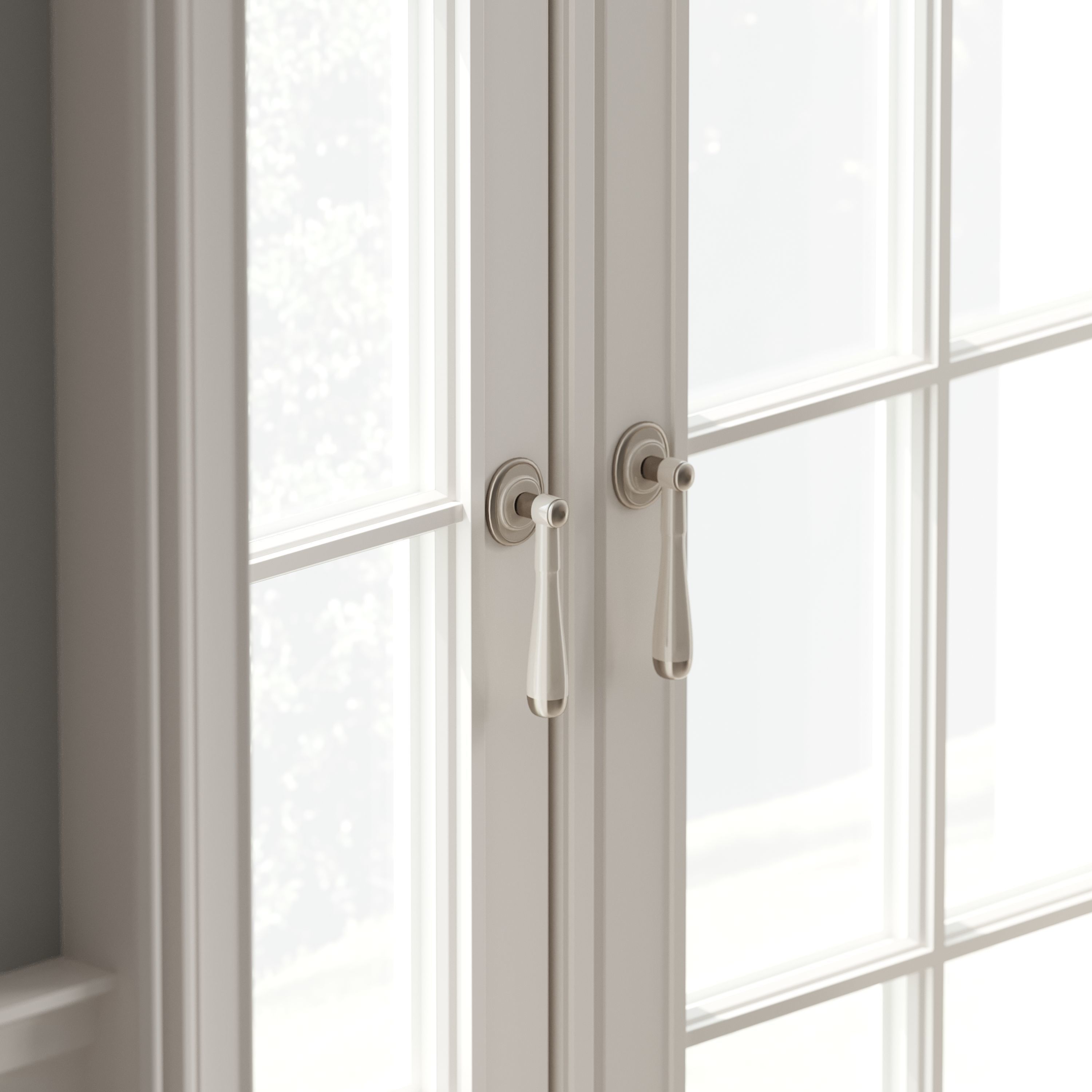 Classic door 3 3D model_2