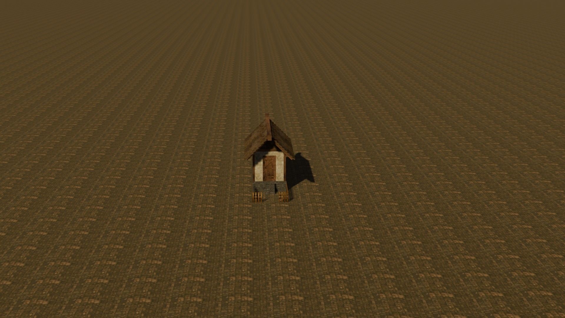 Medieval House 2 Free low-poly 3D model_17