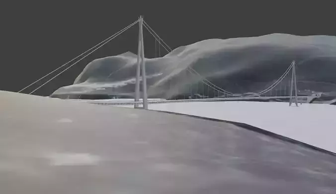 Norway Halogaland Bridge