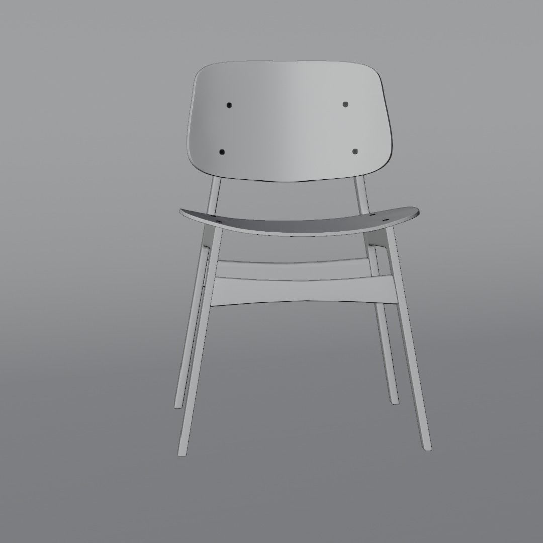 chair 3D model_1