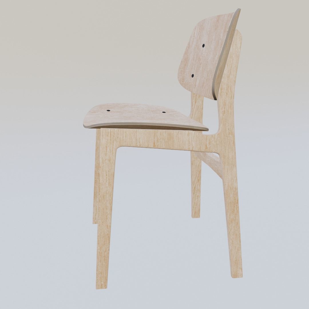 chair 3D model_7