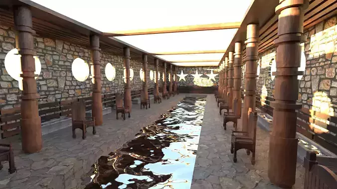 Grand hall - Classic Interior