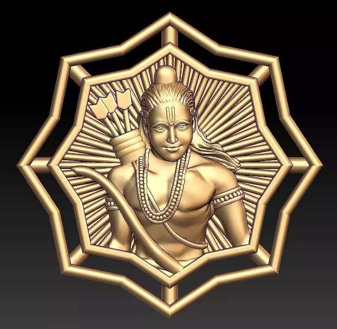 Shree Ram ji model 3D print model