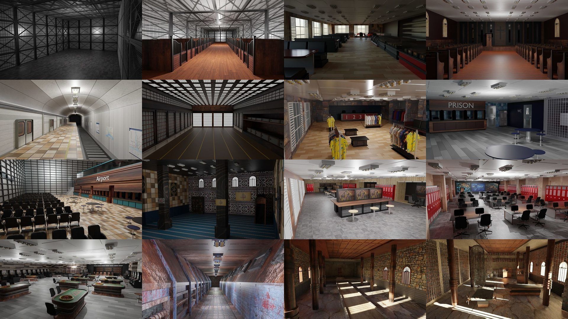 Mega Interior Pack 3D Model Collection_3