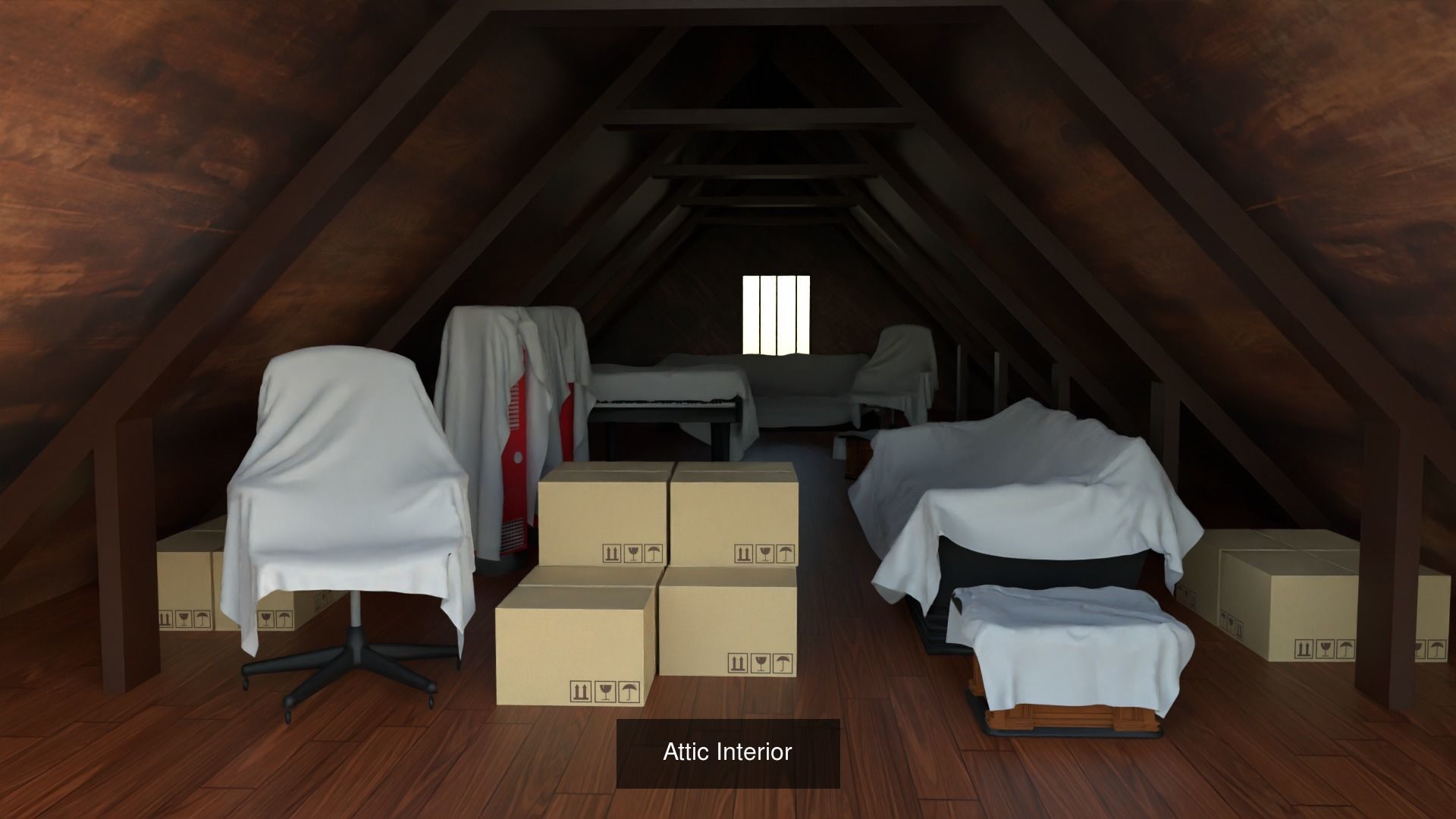 Mega Interior Pack 3D Model Collection_64