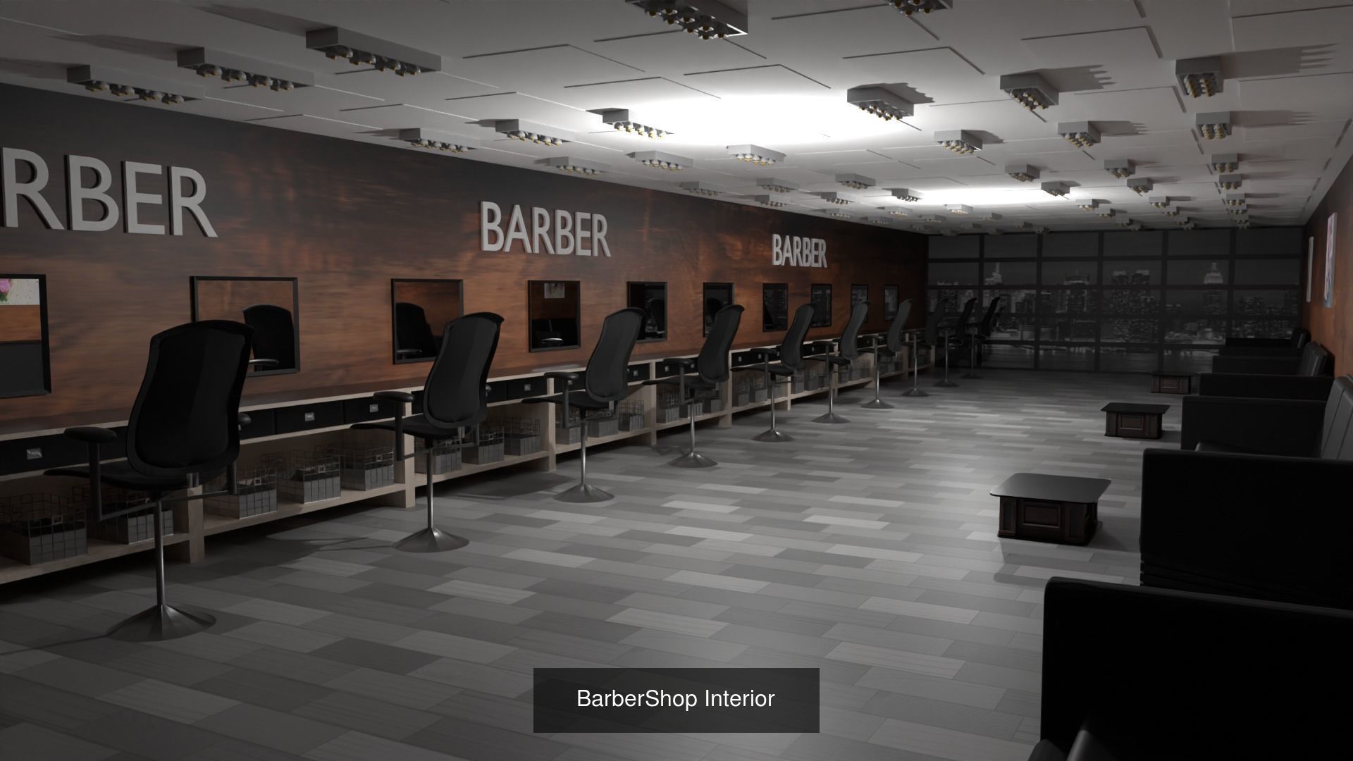 Mega Interior Pack 3D Model Collection_73