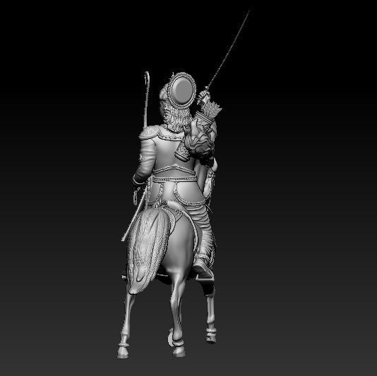 God Kalki Avtar Model 3D print model_6