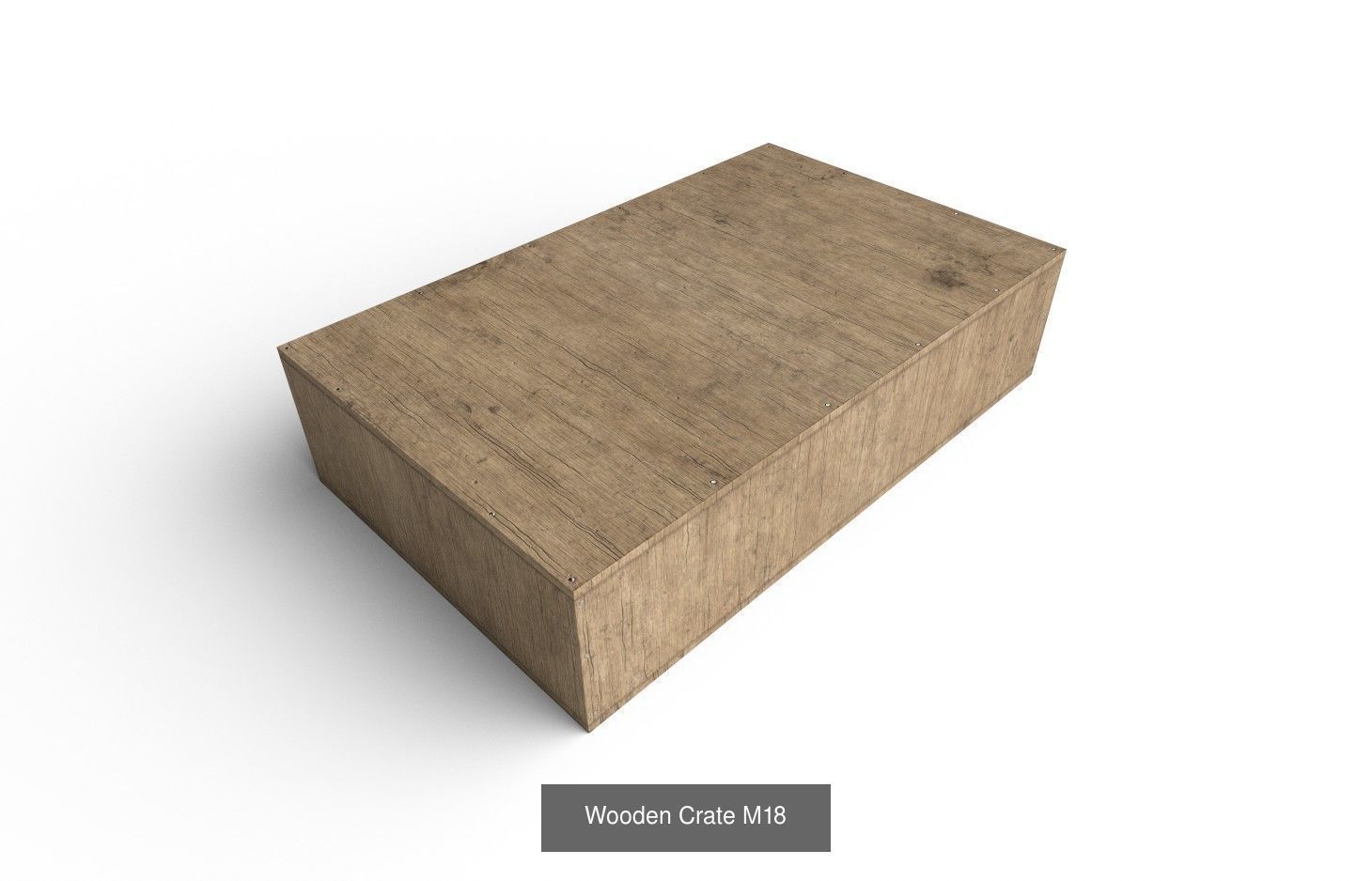 Wooden Crate Col03 - 20 Models 3D Model Collection_18
