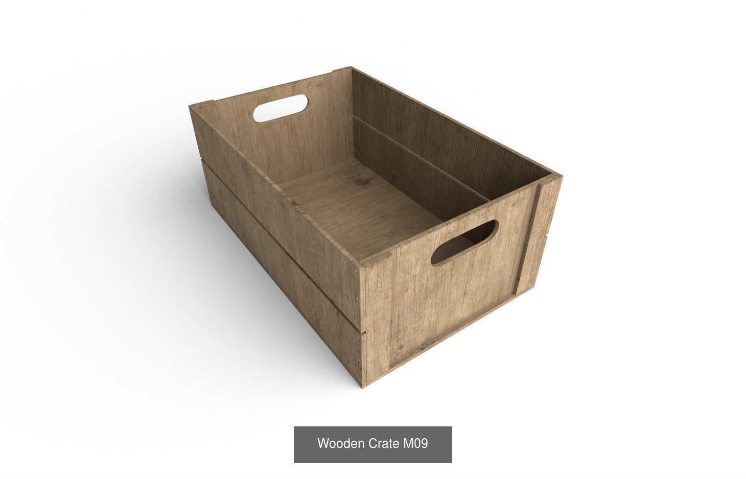 Wooden Crate Col03 - 20 Models 3D Model Collection_10