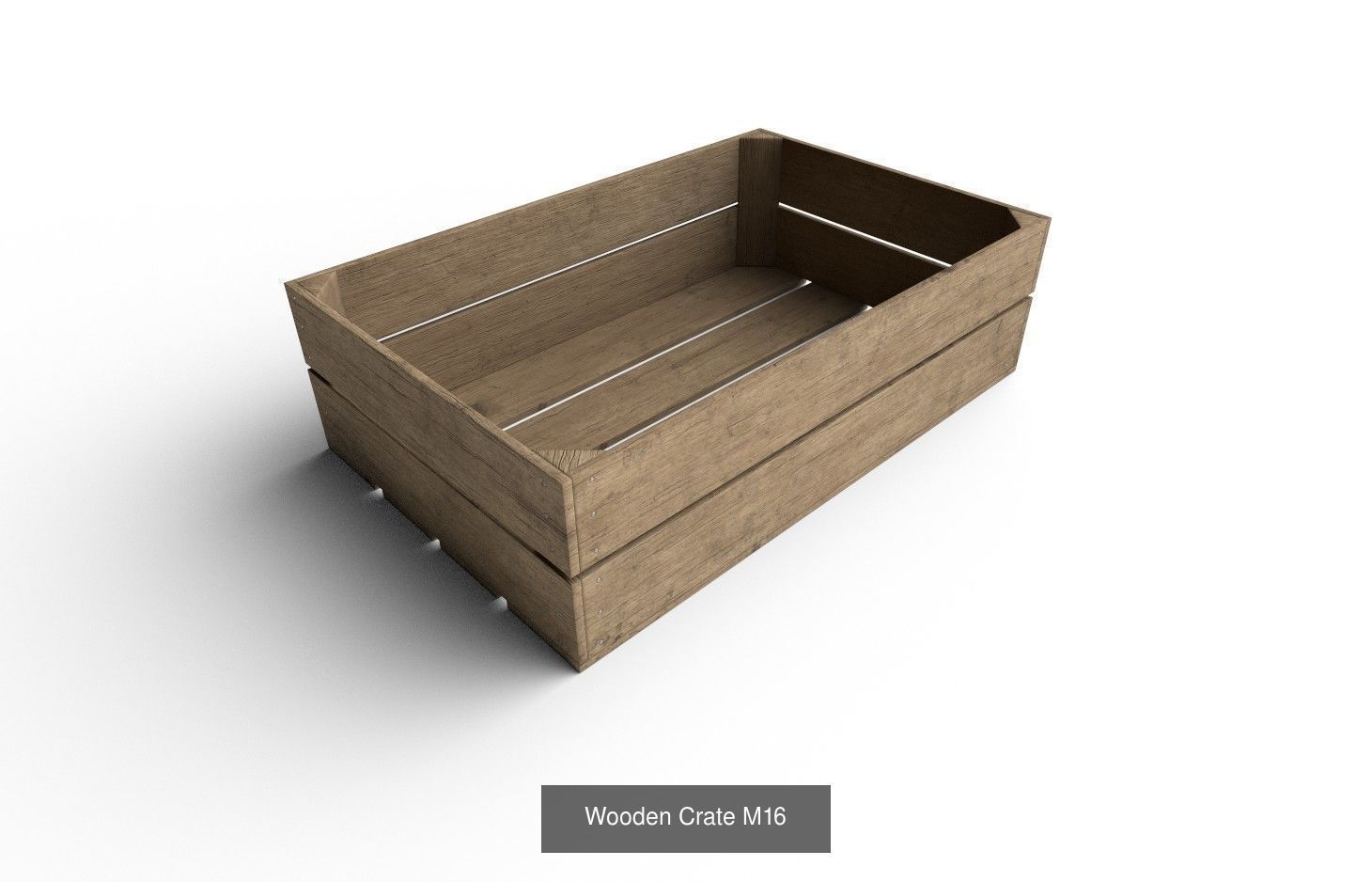 Wooden Crate Col03 - 20 Models 3D Model Collection_20