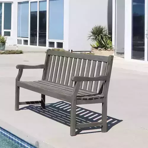 Manchester Solid Wood Garden Bench