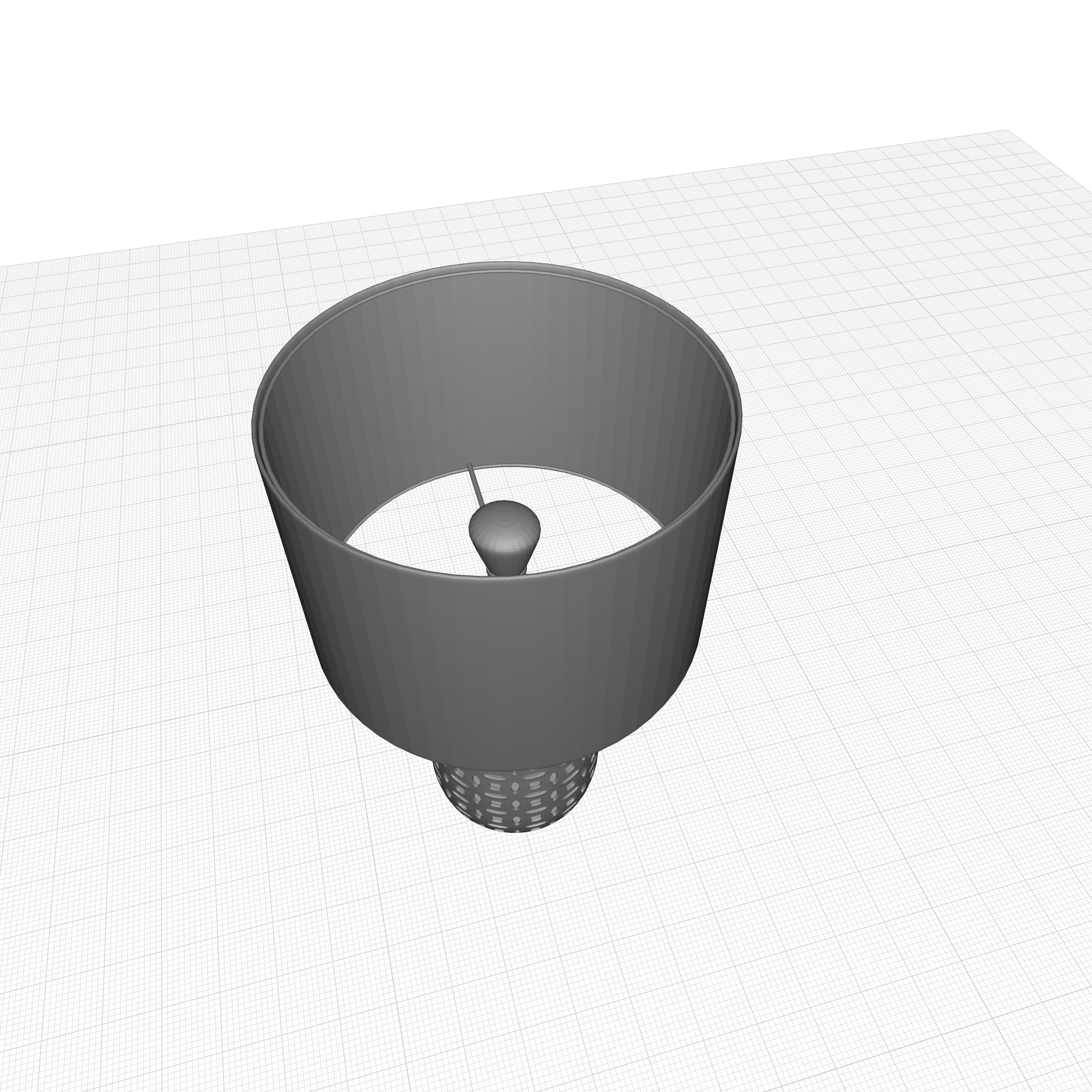 Ceramic Design Lamp 3D model_4