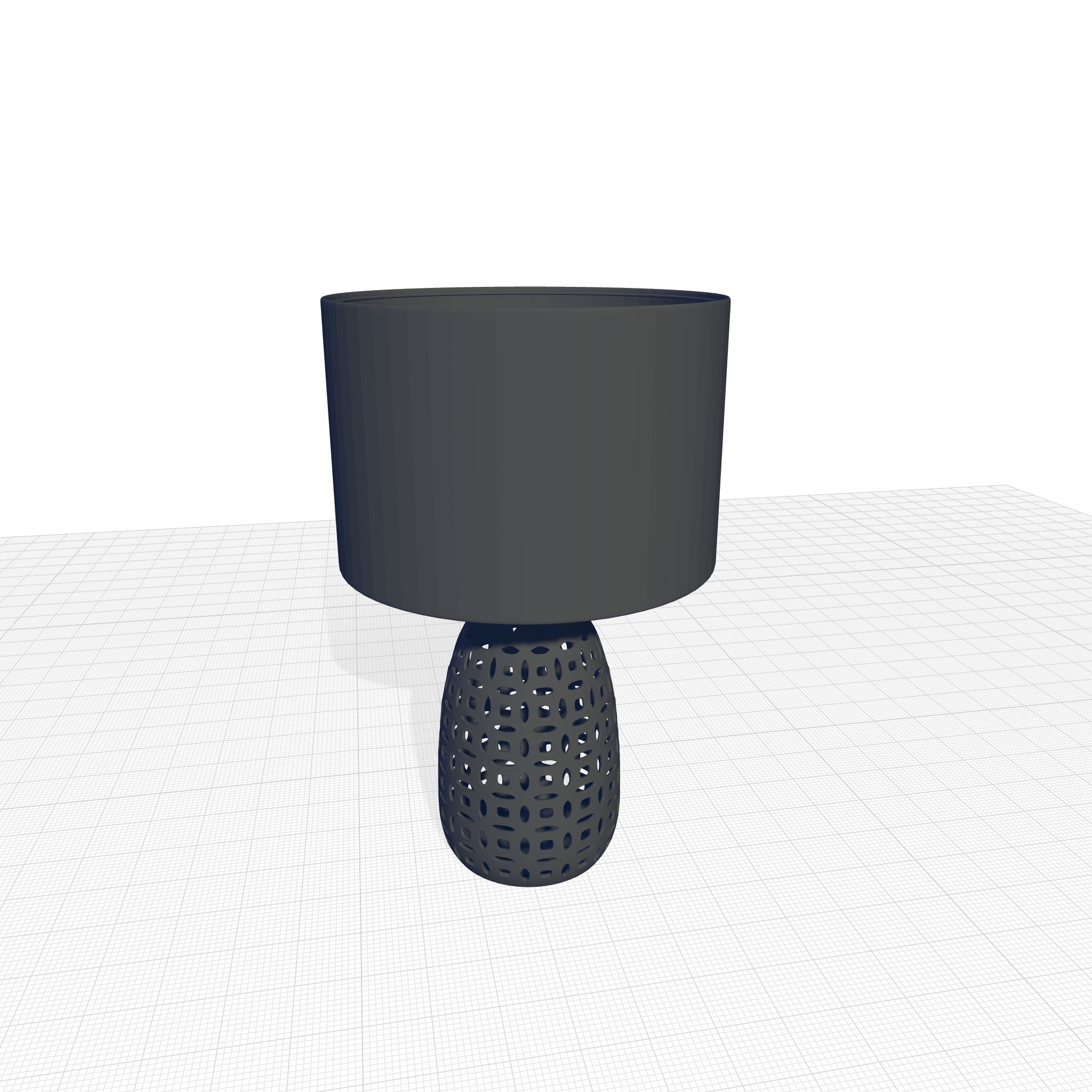 Ceramic Design Lamp 3D model_3