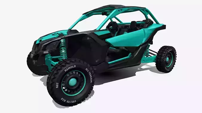 Sport Buggy LowPoly