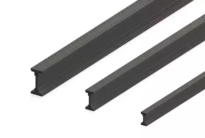 Modelling Riveted Steel Beams for Scratch Building 3D Design 3D print model