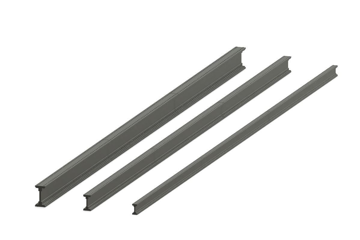 Modelling Riveted Steel Beams for Scratch Building 3D Design 3D print model_4