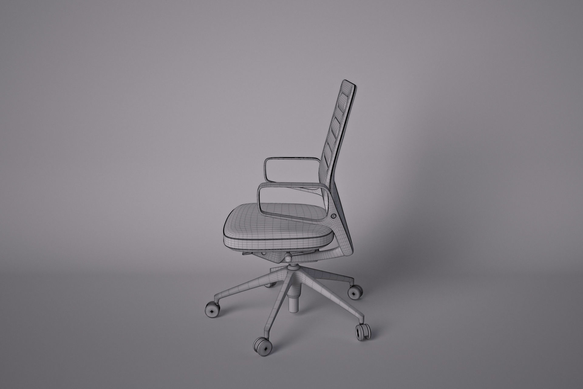 Office Chair 002 3D model_5