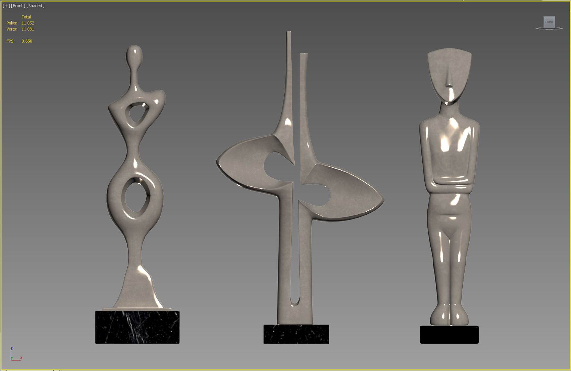Sculptures 61 3D model_4