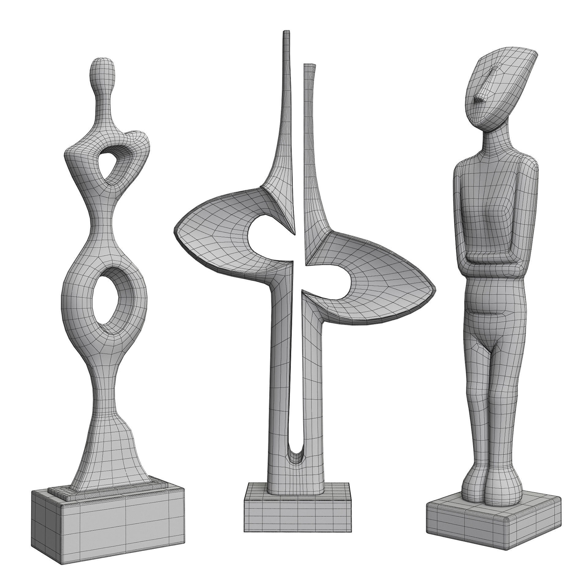 Sculptures 61 3D model_5