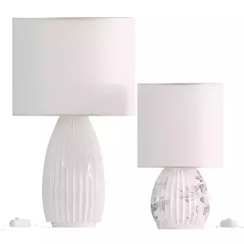 West Elm Sanibel Ceramic Table Lamps