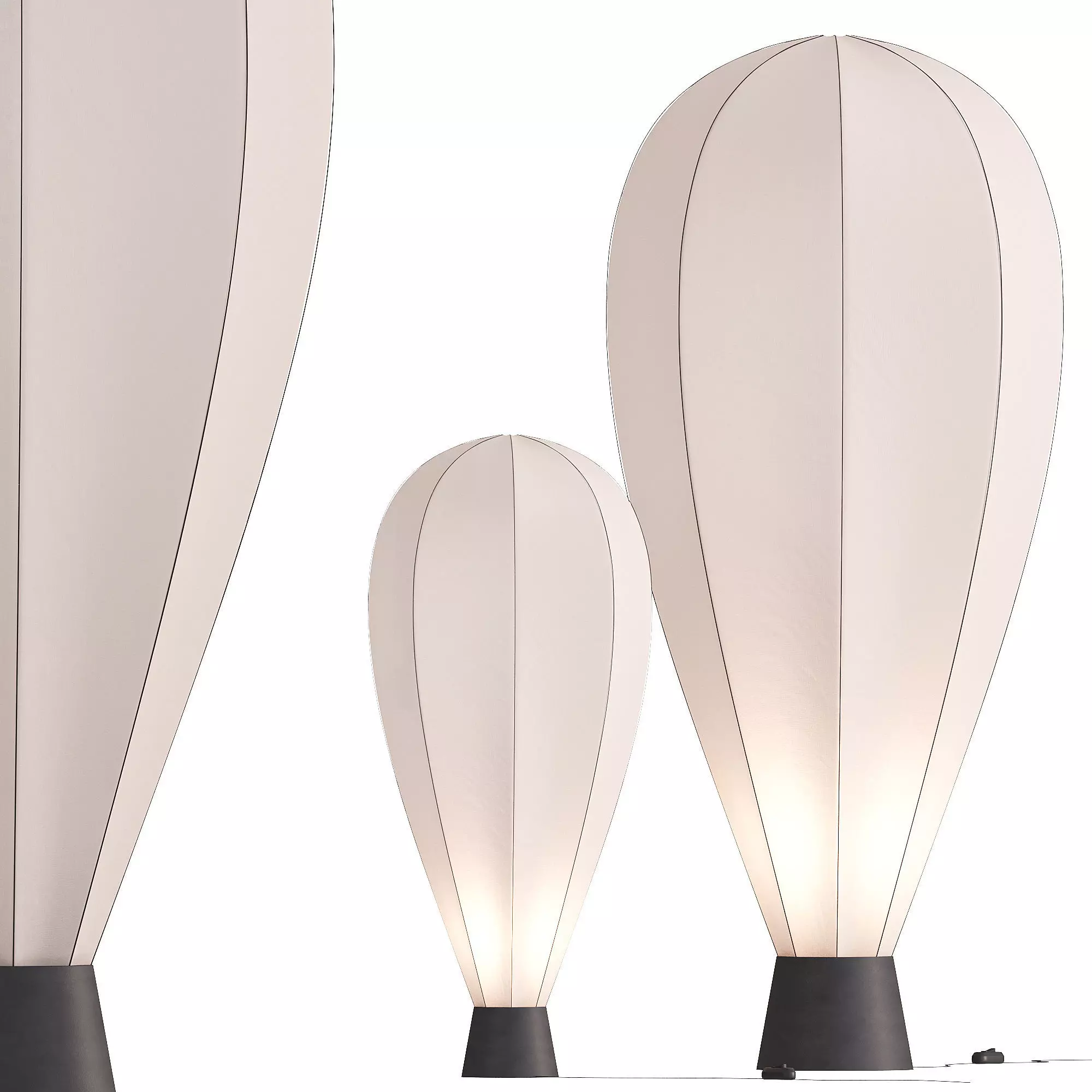 Roche Bobois Up Floor Lamps 3D model