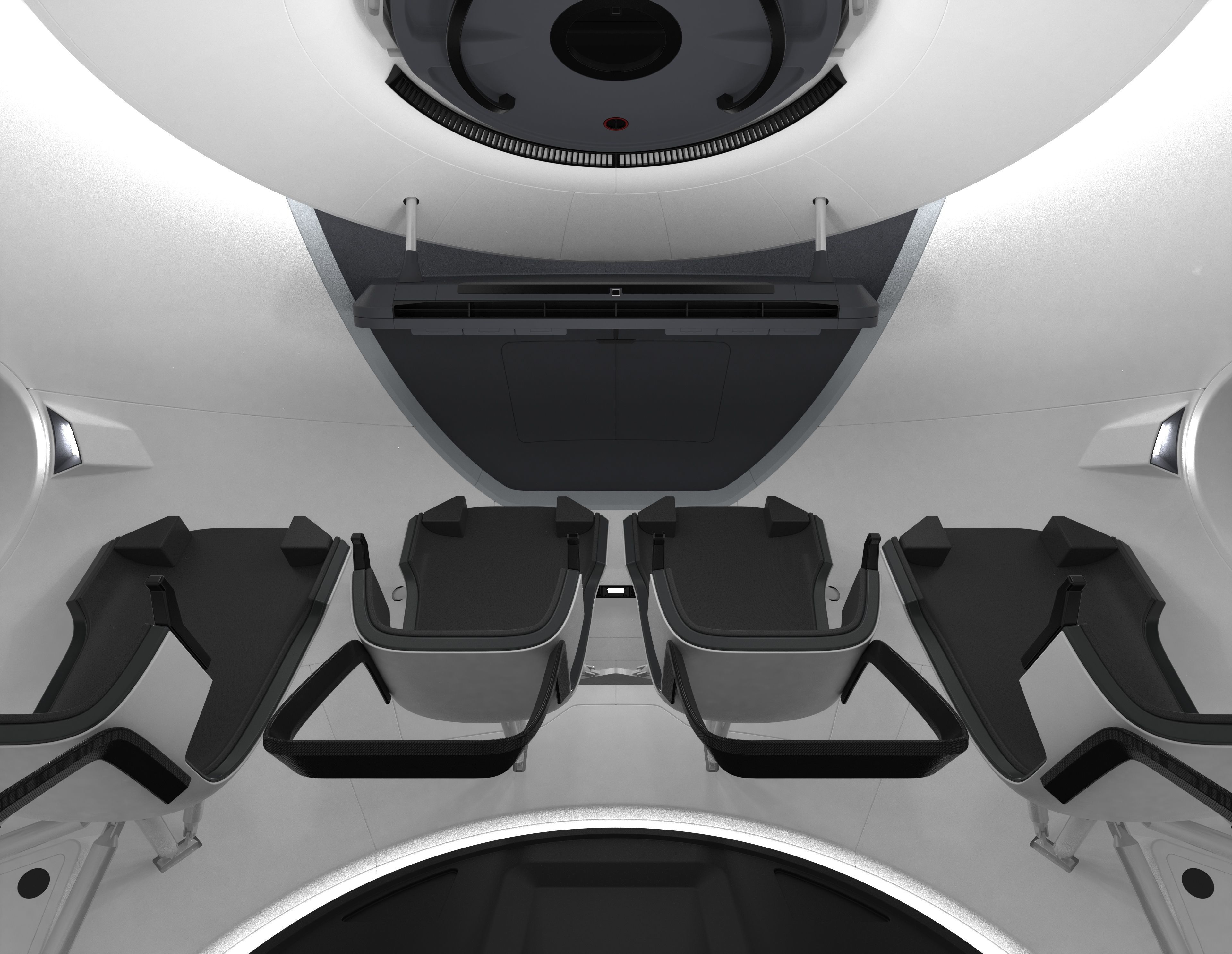 spacex crew dragon 3D model_3