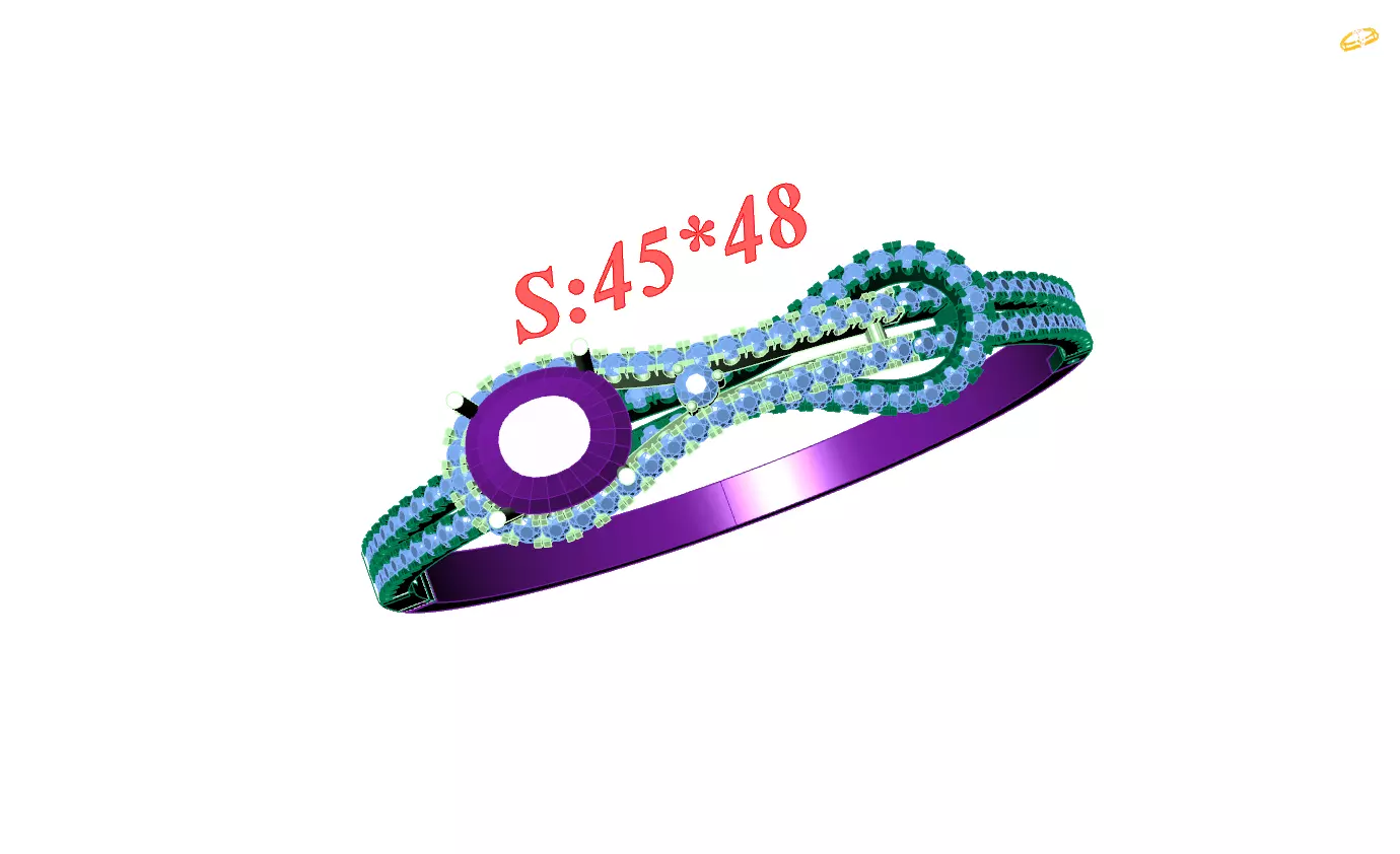 Bracelet 07 3D print model_0