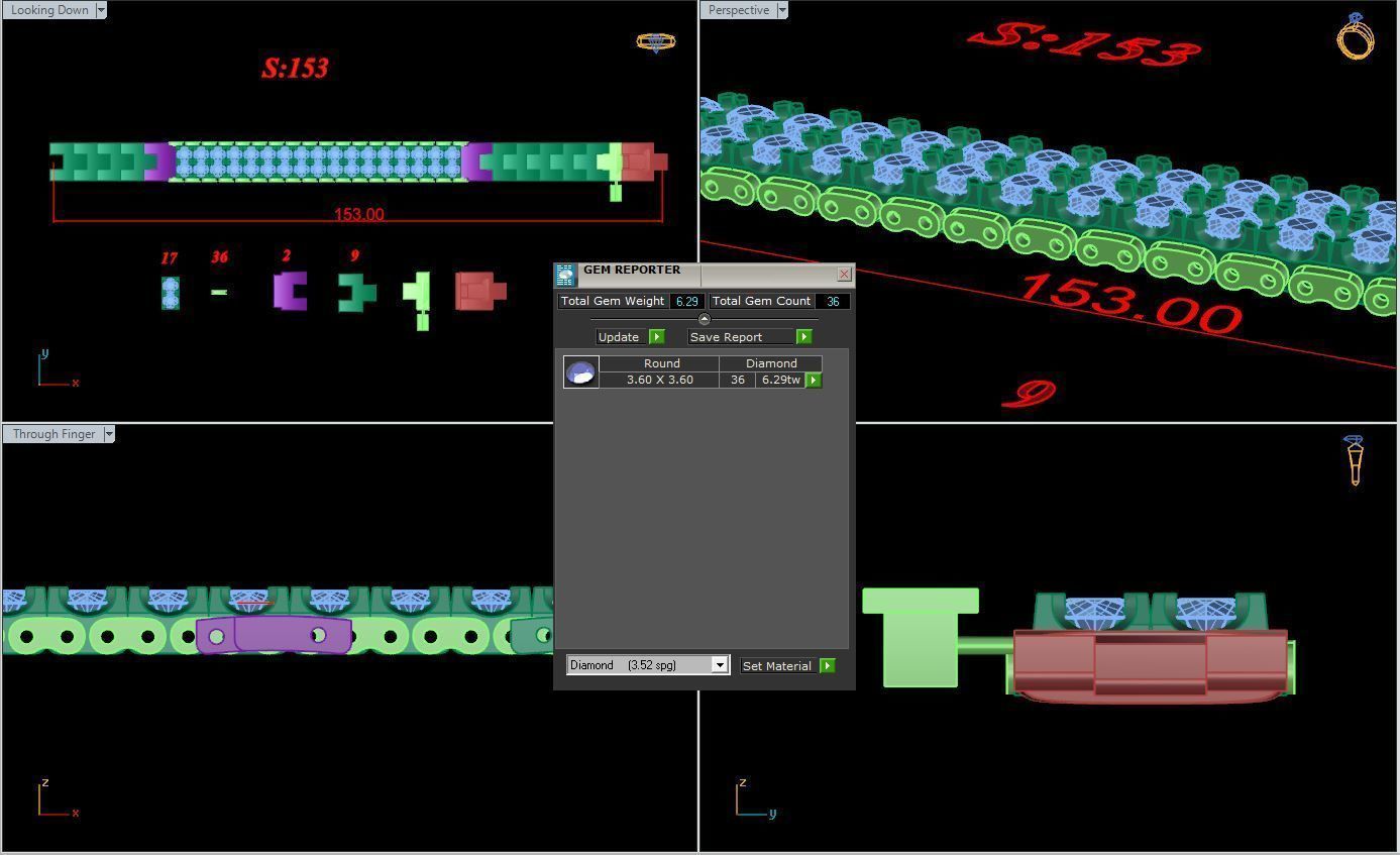 Bracelet 09 3D print model_1