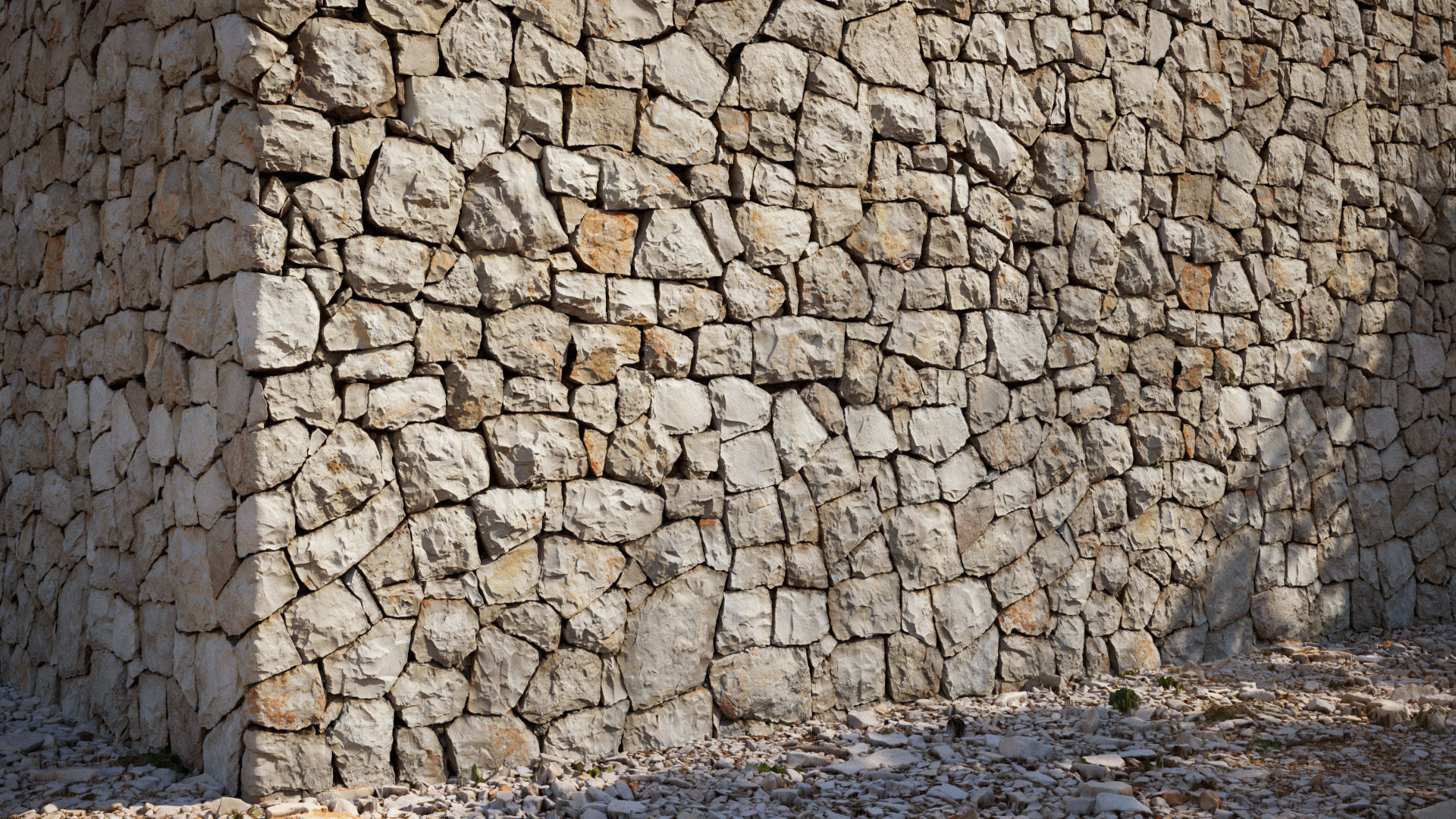 Mediterania stone wall Texture_1