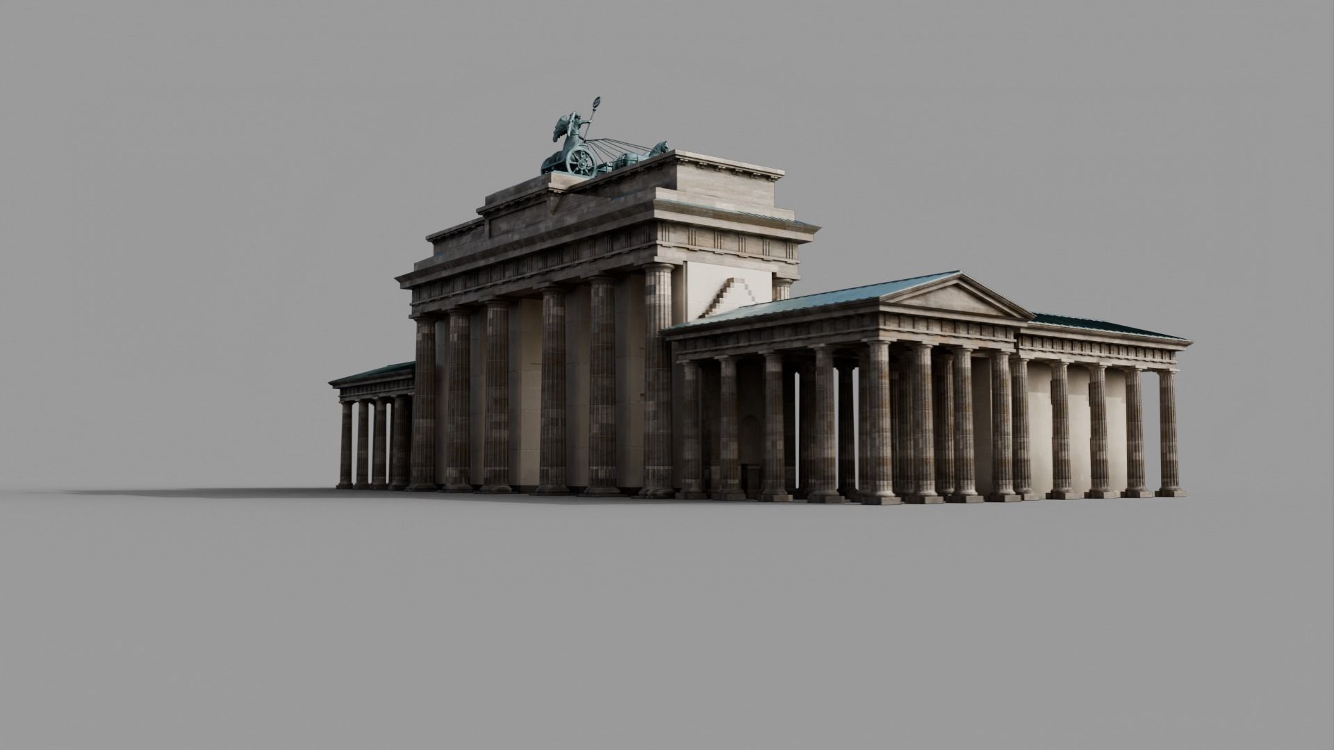 Brandenburg Gate 3D model_3