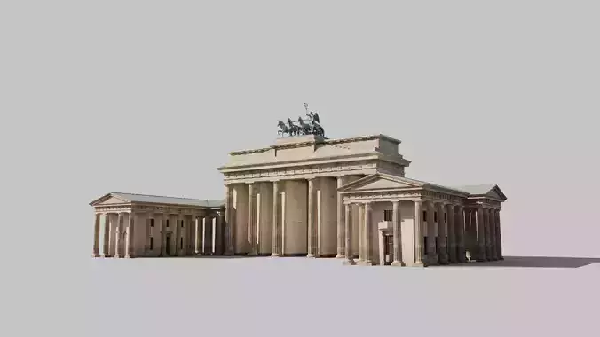 Brandenburg Gate 3D model