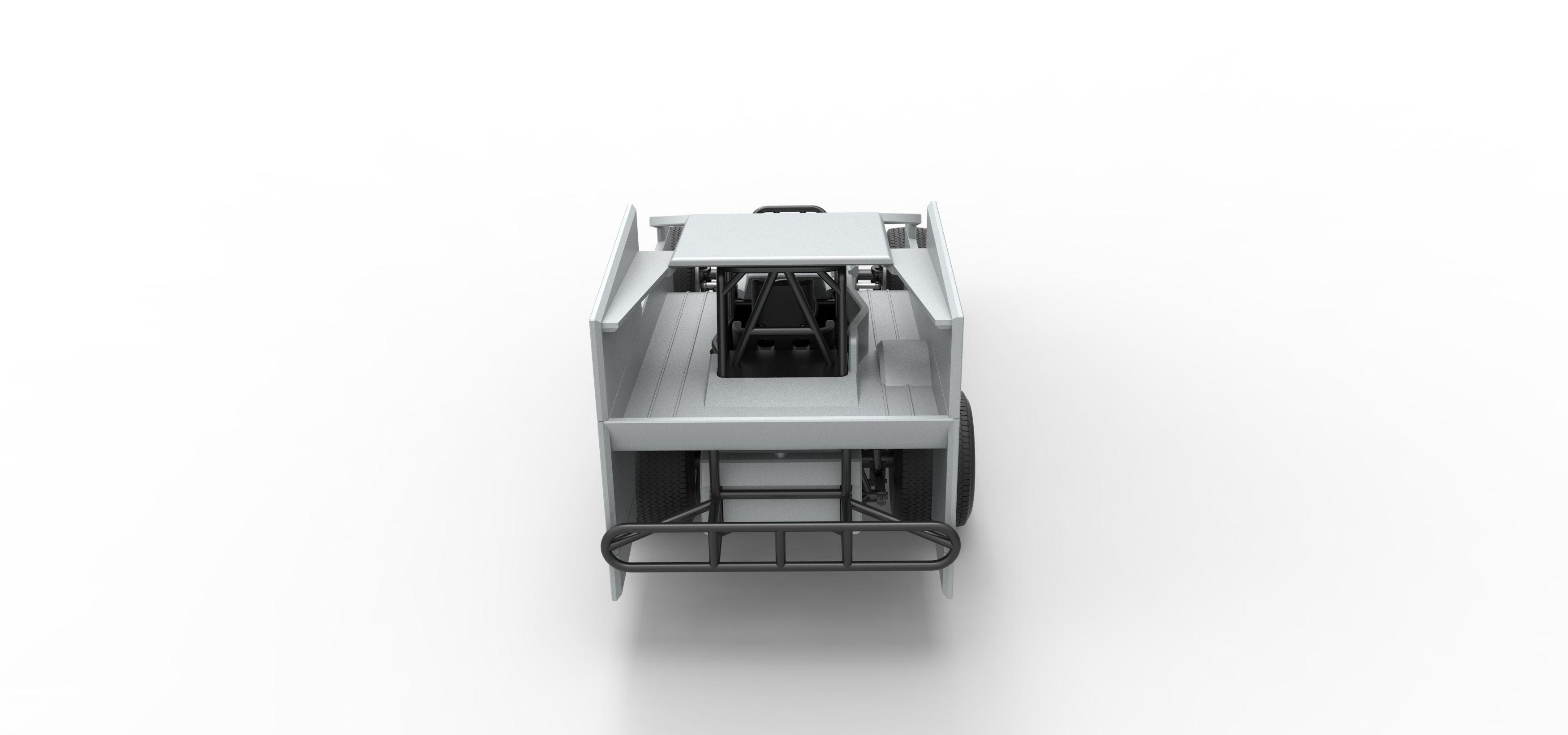 Northeast Outlaw Dirt Modified stock car Scale 1 to 25 3D print model_17