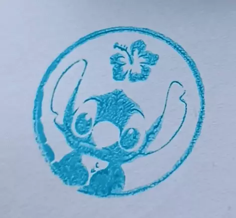 lilo stitch stamp disney character 3D print model