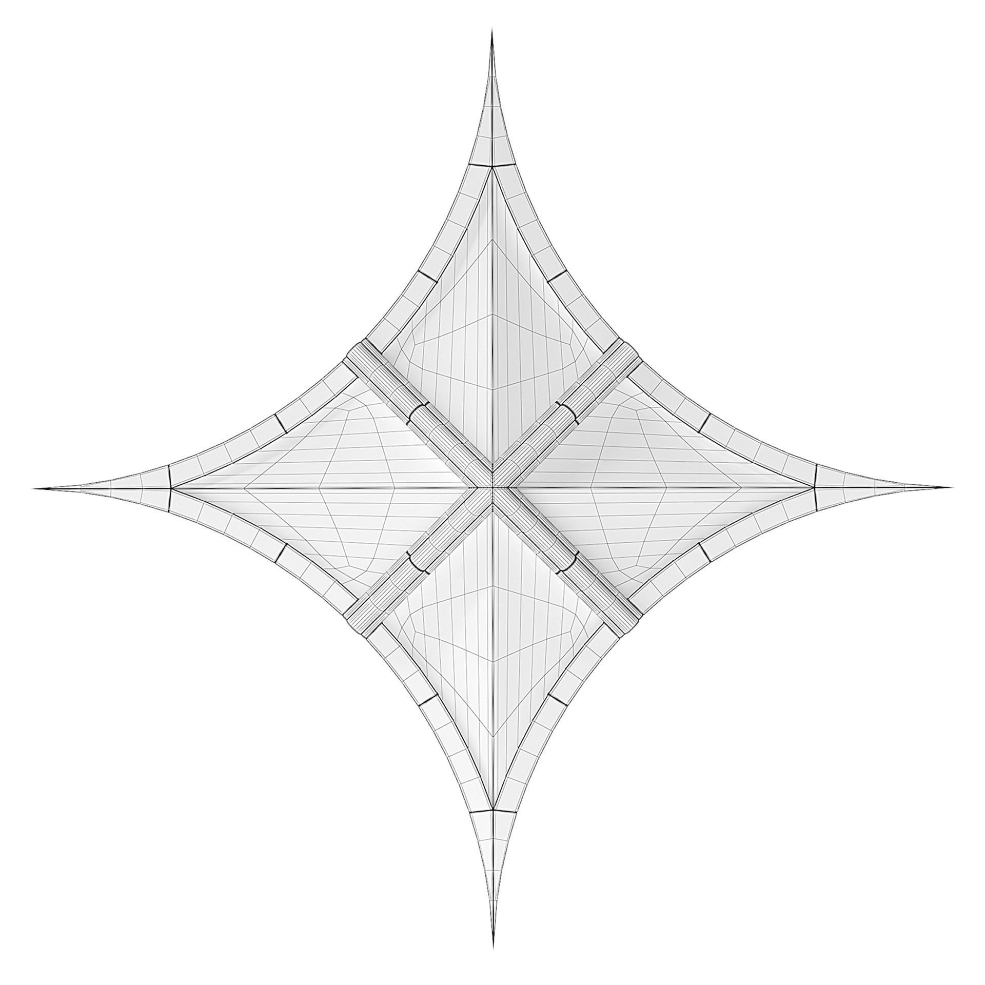 Throne Room Ceiling 3D model_2