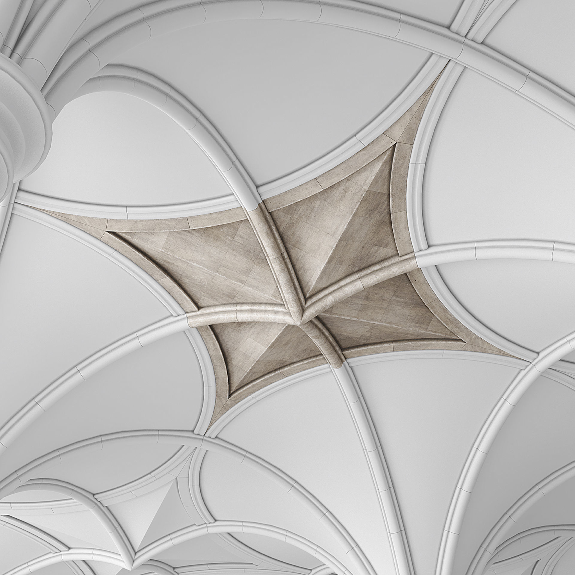 Throne Room Ceiling 3D model_5