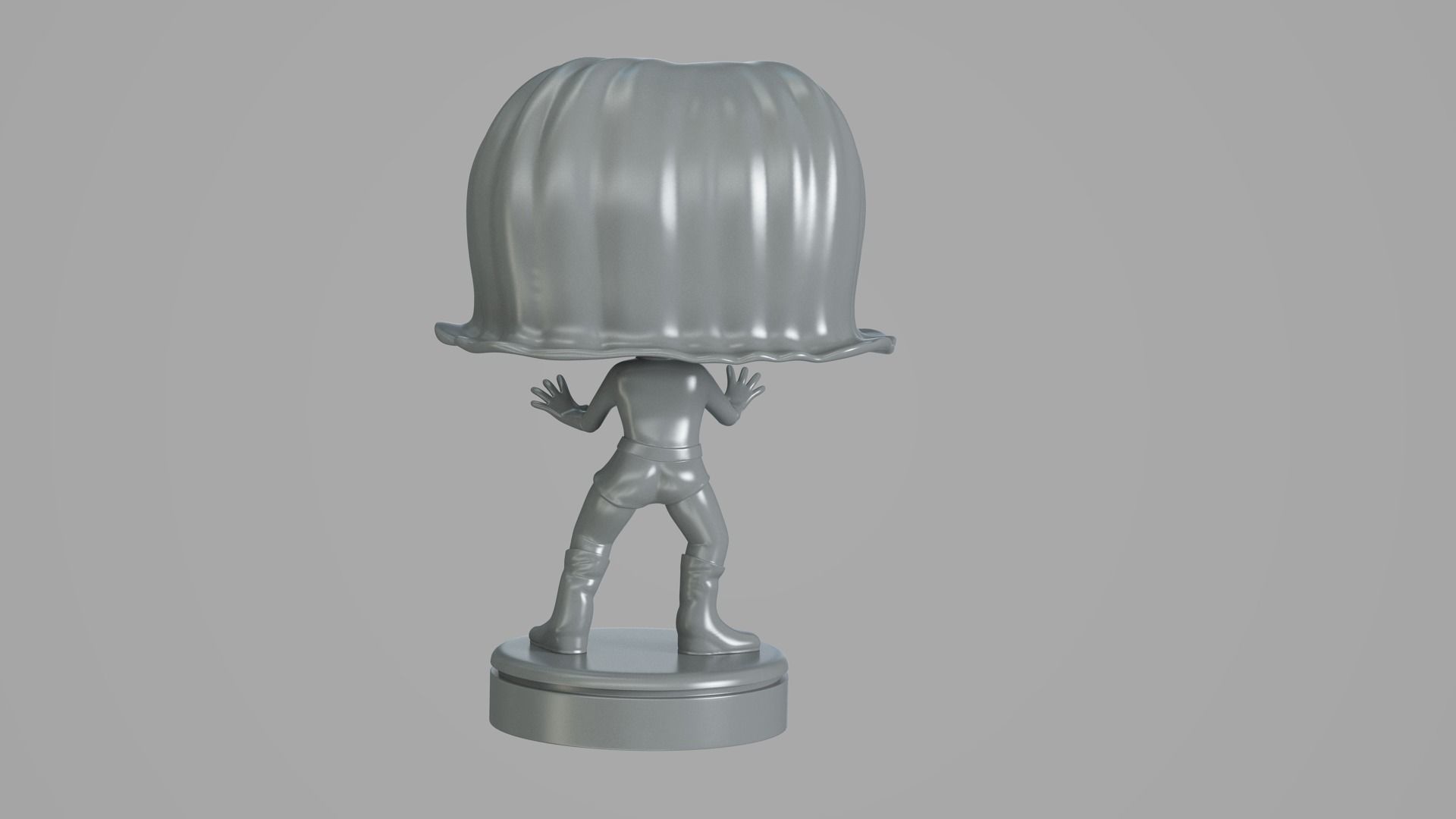 Invisible Girl Fantastic Four 3D print model_12