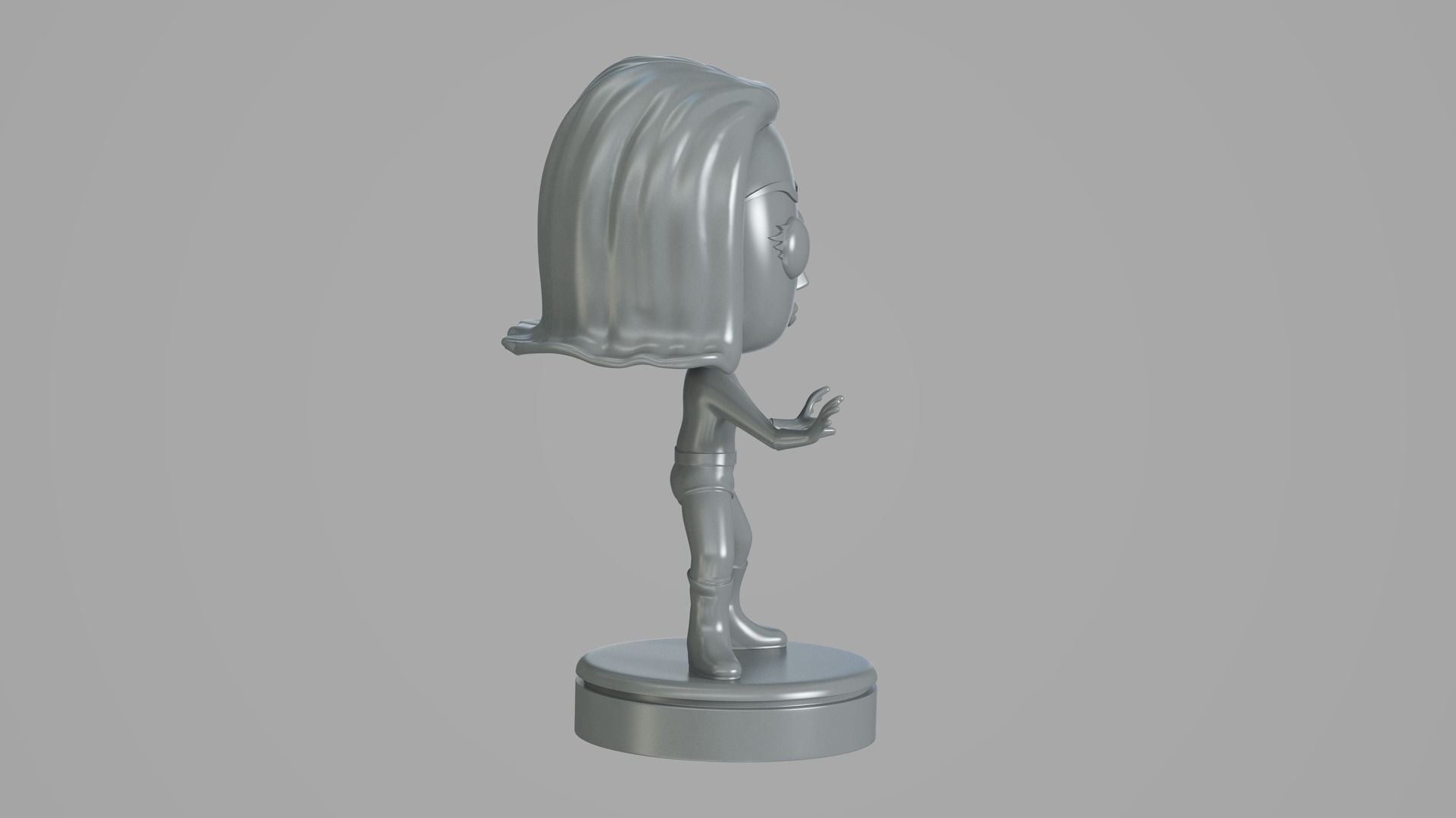 Invisible Girl Fantastic Four 3D print model_10