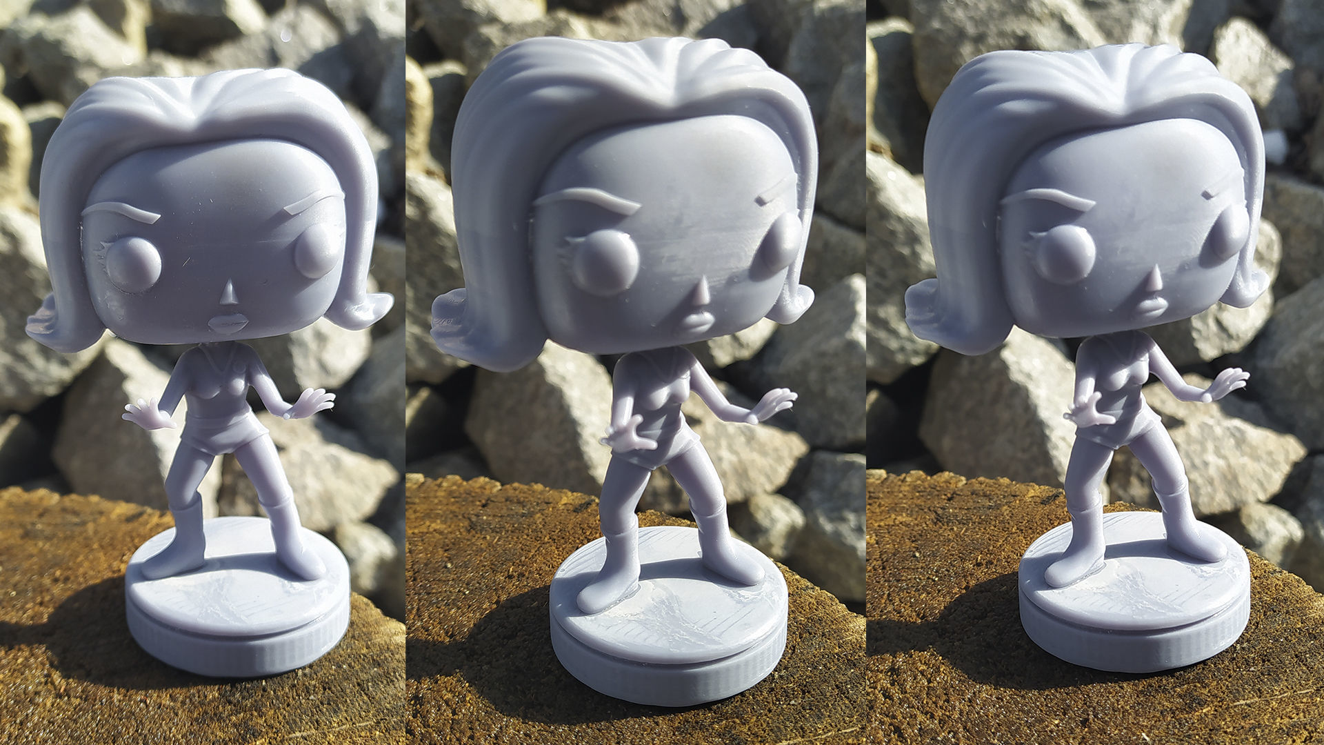 Invisible Girl Fantastic Four 3D print model_18