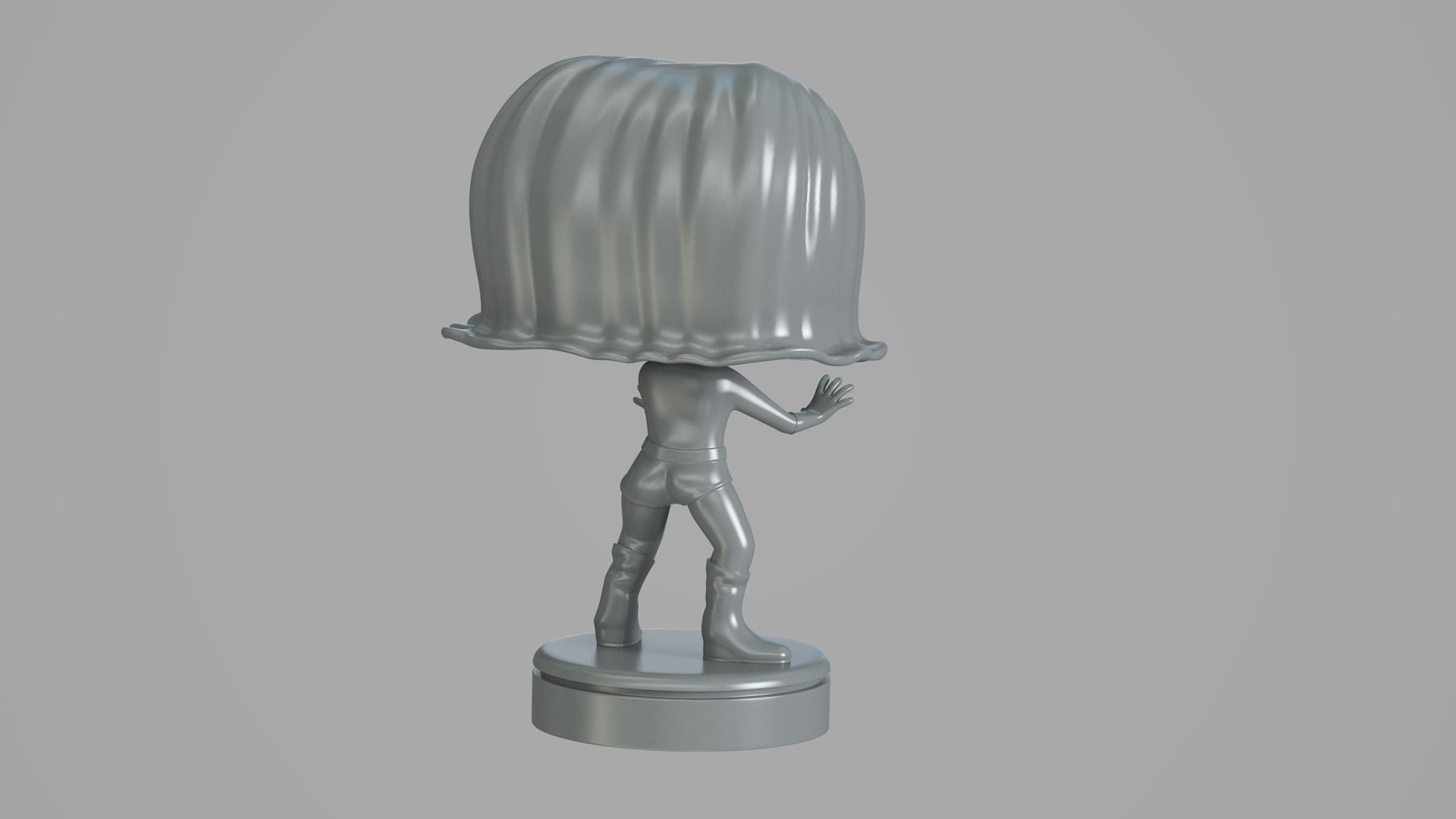 Invisible Girl Fantastic Four 3D print model_11