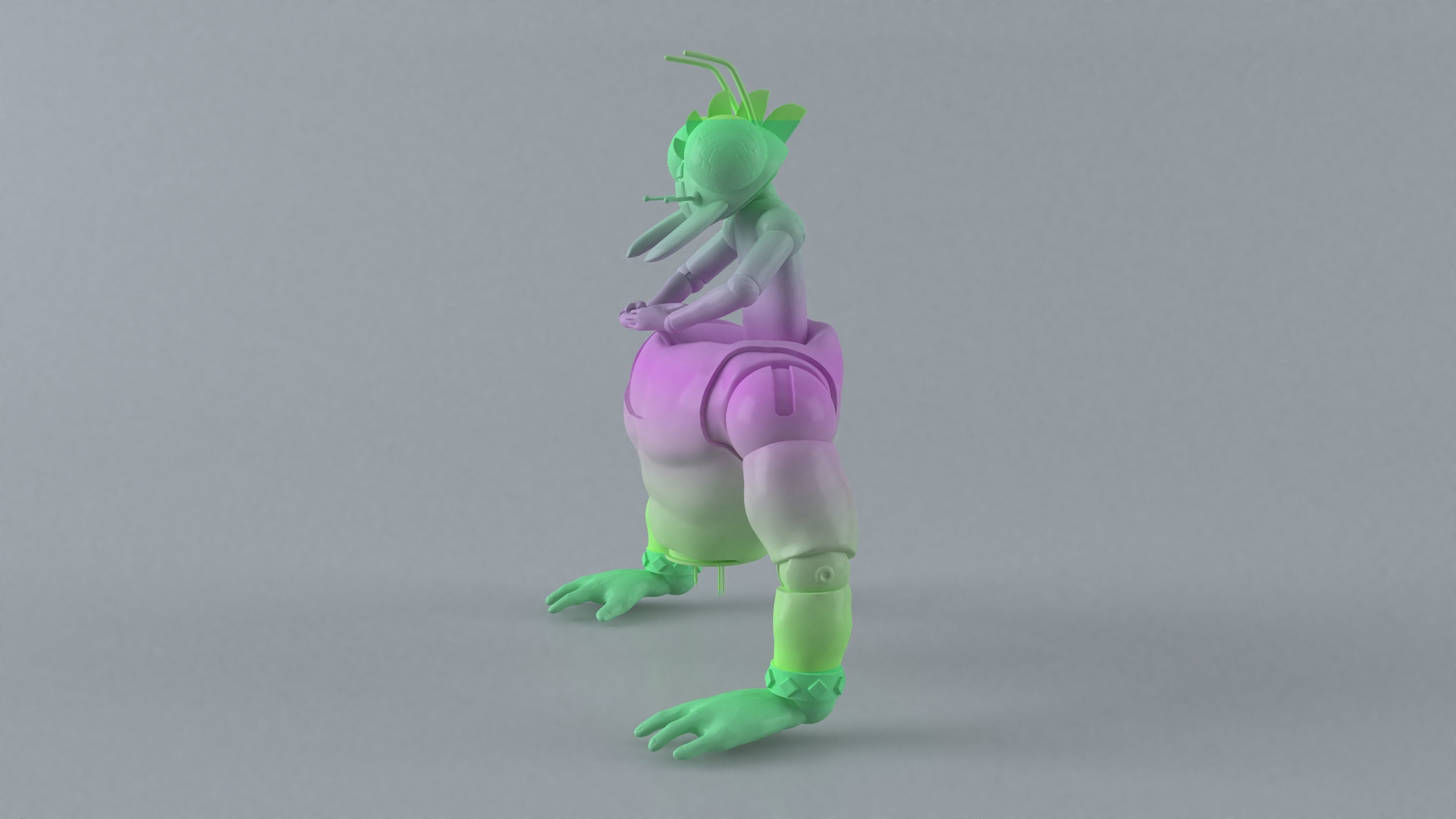 Toy Story Art Toy  The Ant 3D print model_2